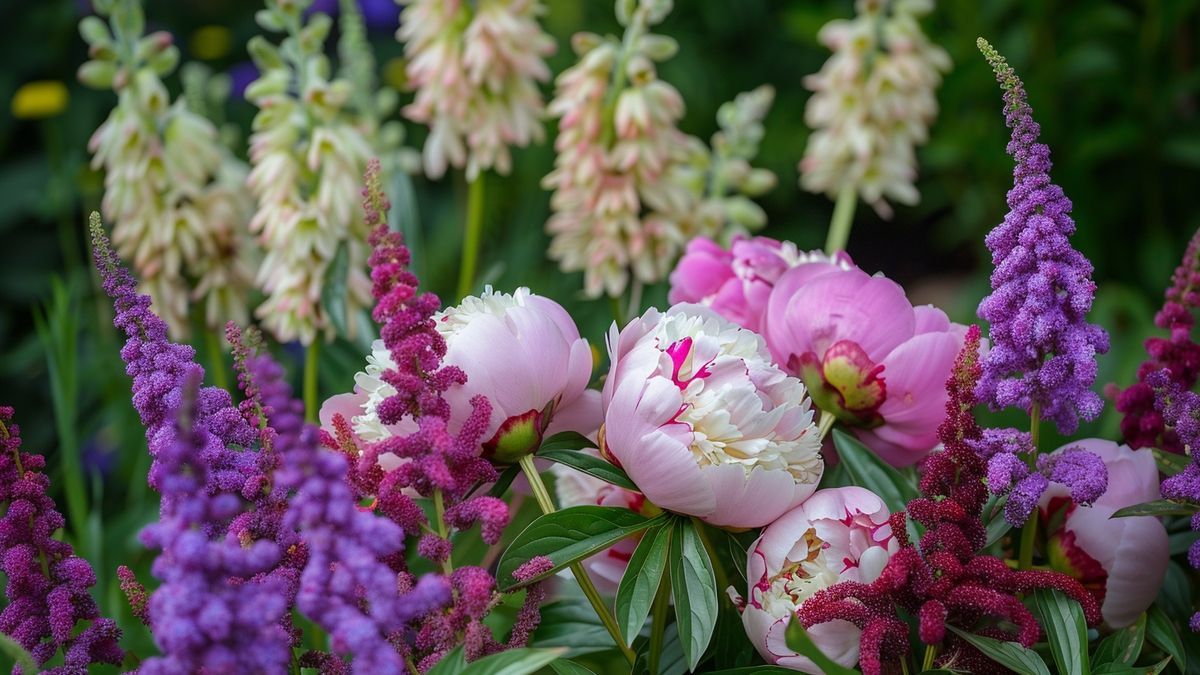 The Best Peony Companion Plants to Prevent Pests and Boost Blooms