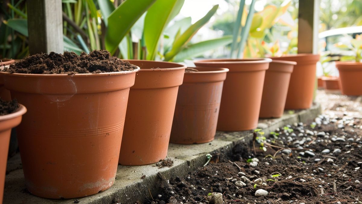 I always add compost to my pots the week before May starts