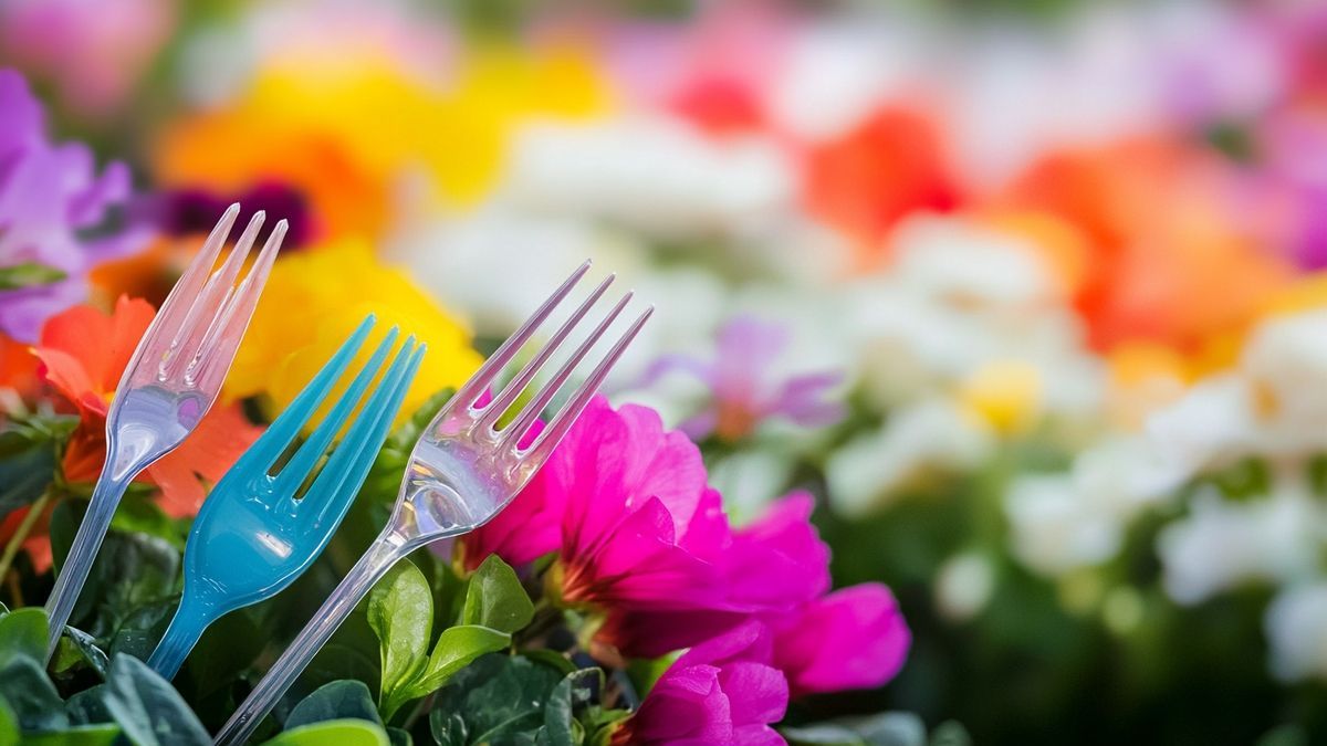 Why some gardeners stick plastic forks in their soil – and why it actually works