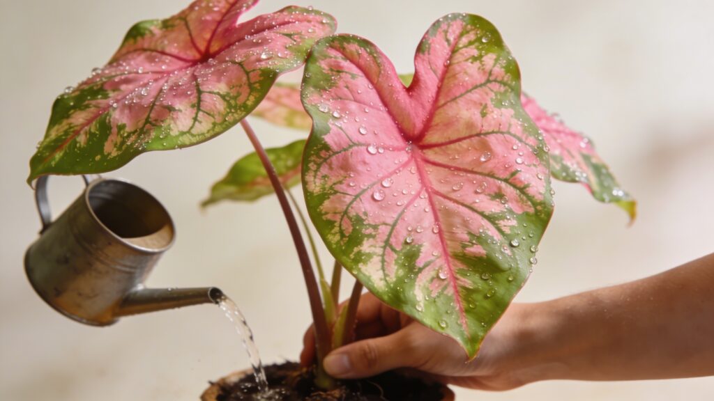 Caladium (Caladium bicolor) - Plant care guide