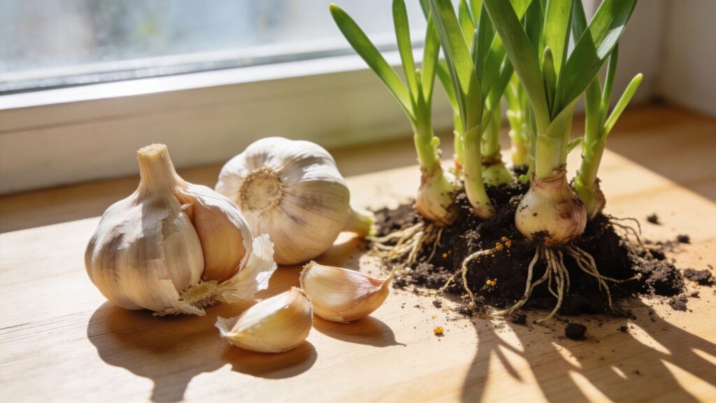 Garlic - Allium sativum Sunlight Requirements & Growing Tips
