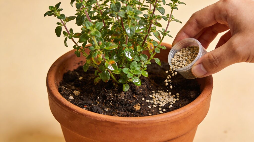 How to Fertilize Oregano - Origanum vulgare