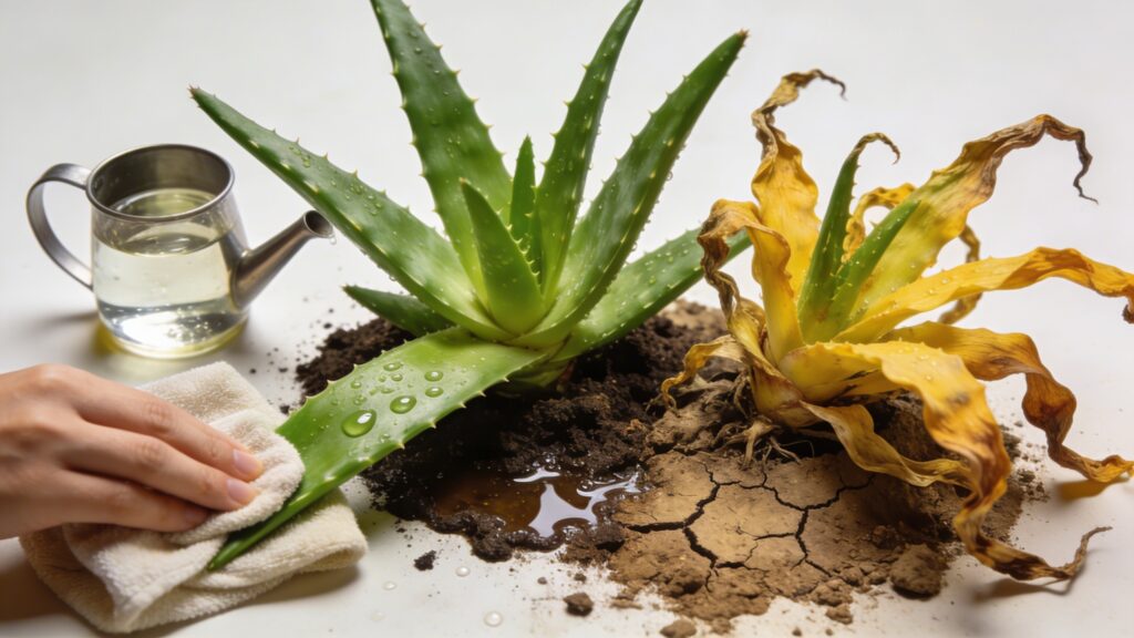 How to Revive a Dying Aloe Vera - Aloe vera Tips