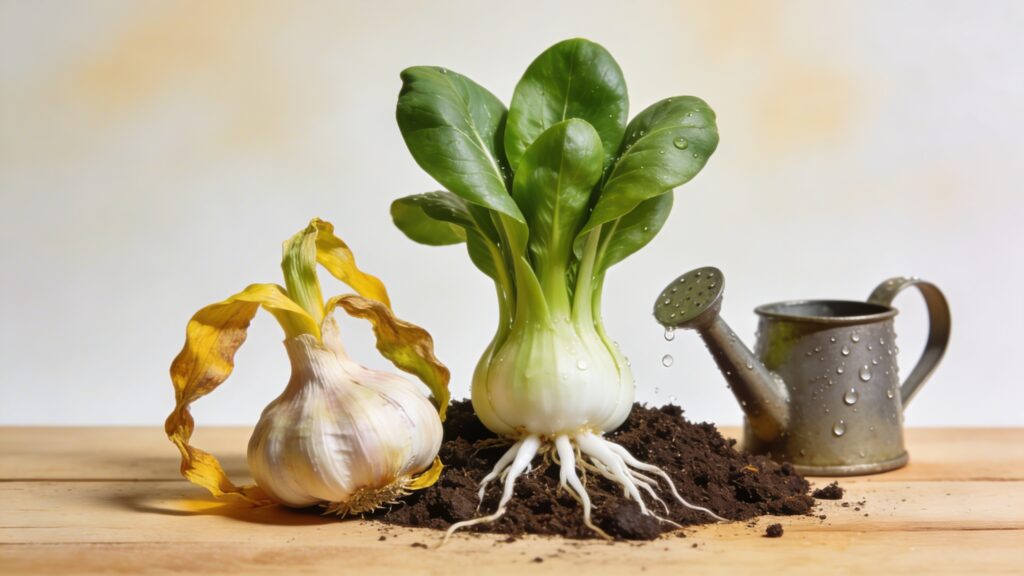 How to Revive a Dying Garlic - Allium sativum