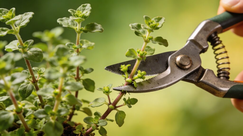 Oregano Pruning & Trimming: Techniques for Healthy Growth
