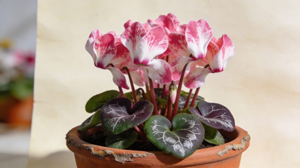 Persian Cyclamen (Cyclamen persicum) - Plant care guide