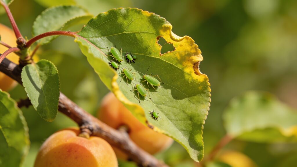 Why does my Apricot Tree - Prunus armeniaca have Aphids