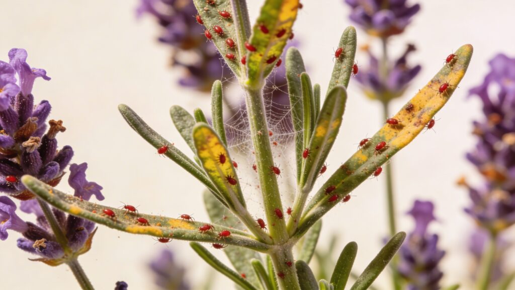 Why Does My French Lavender Have Spider Mites?