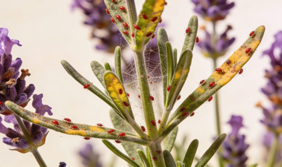 Why Does My French Lavender Have Spider Mites?